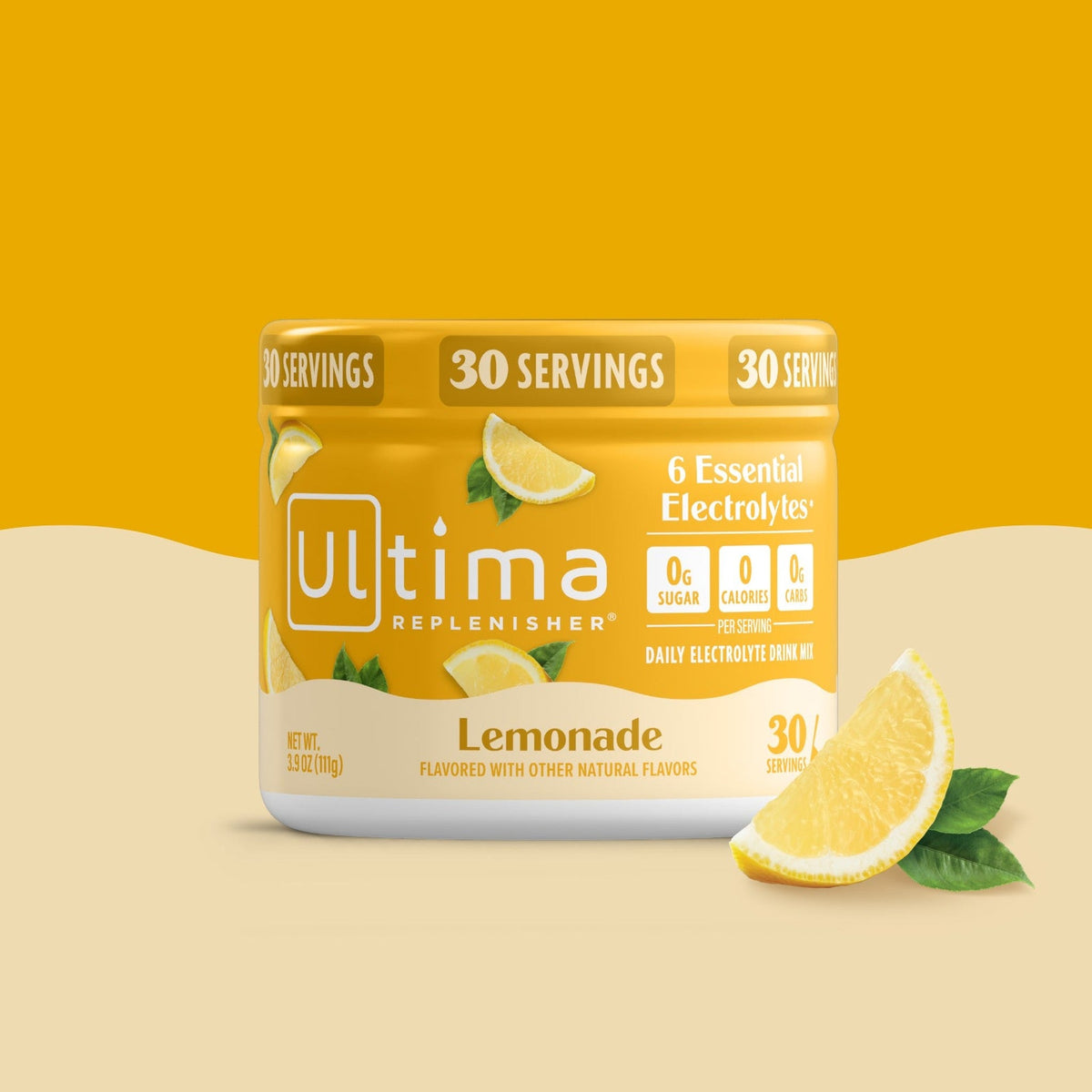 Ultima Replenisher Electrolitos en Polvo Limonada