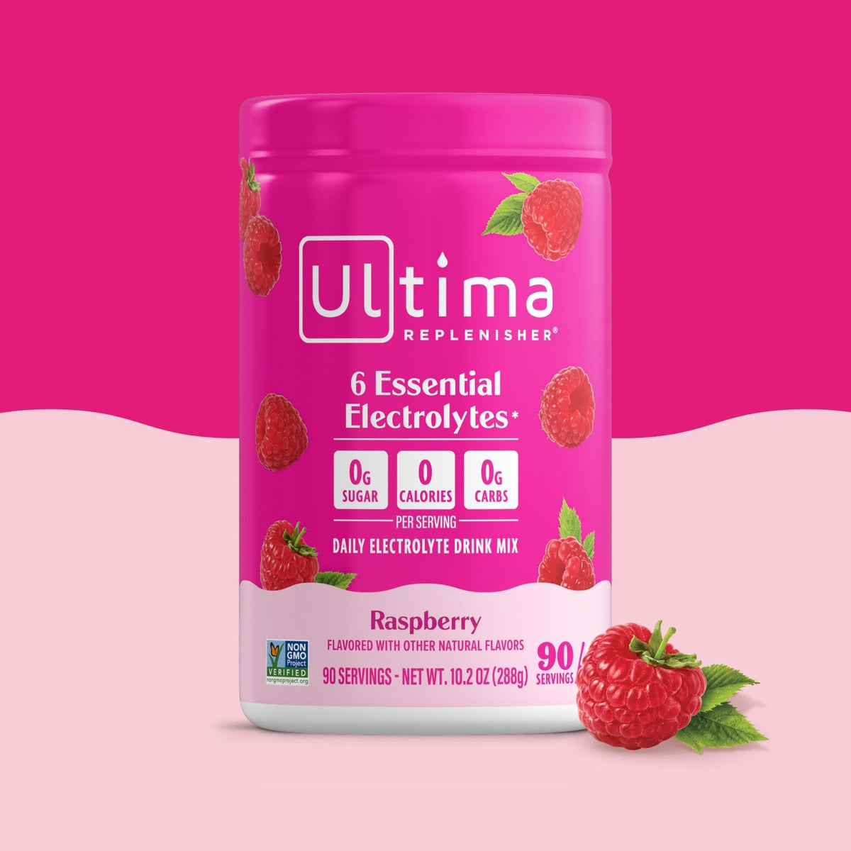 Ultima Replenisher Electrolitos en Polvo Frambuesa