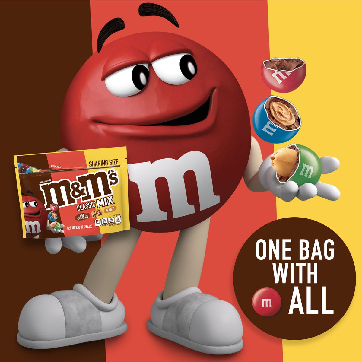 Regalo M&M'S Chocolates Classic Mix 235g X2