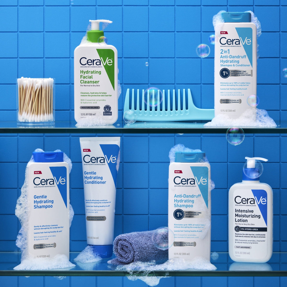 CeraVe Limpiador Hidratante 414 ml con Muestras