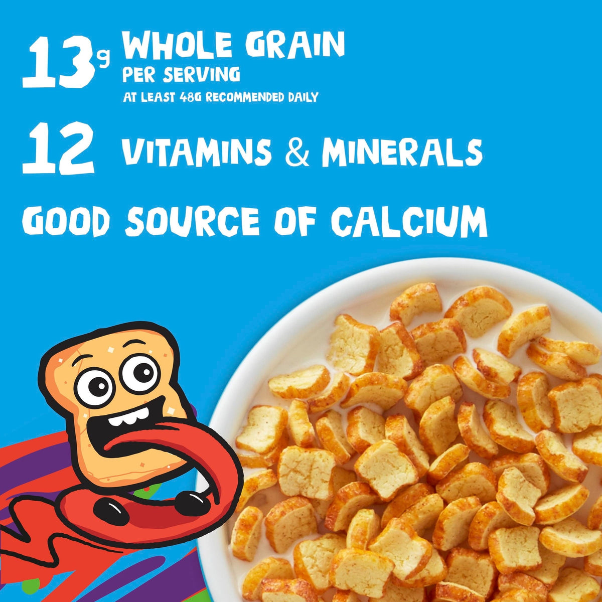 French Toast Crunch Cereal Tamaño Familiar 493 g