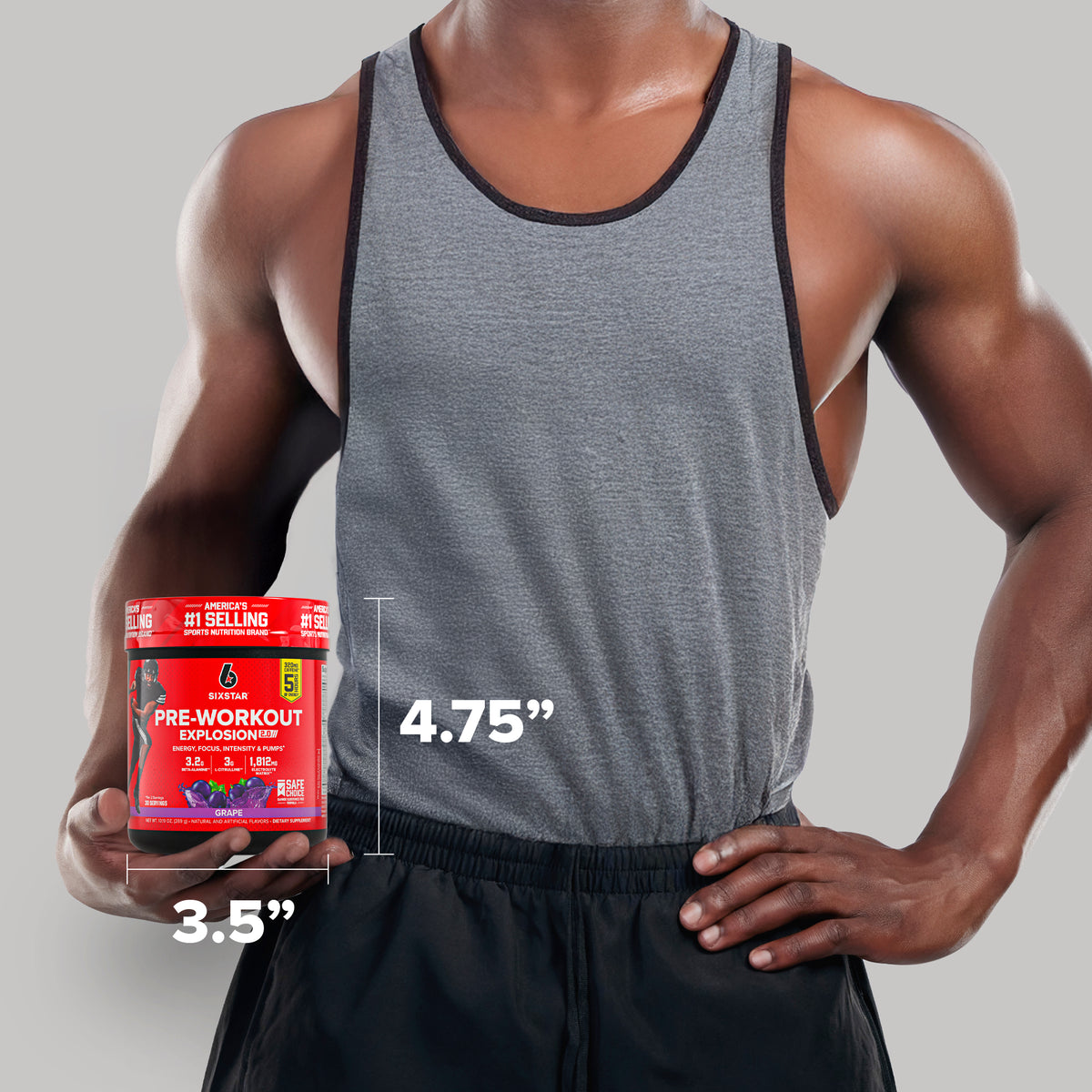 Six Star Explosion 2.0 preentreno uva 270 g