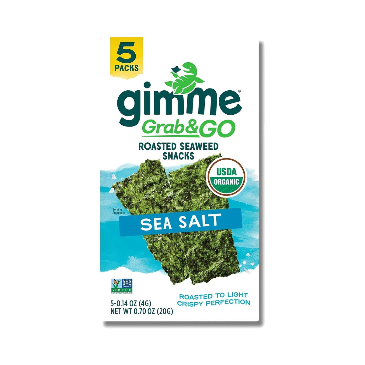 gimMe Grab & Go Alga Marina Tostada Sal De Mar