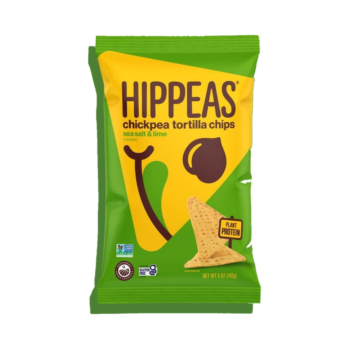 Hippeas Totopos De Garbanzo Sabor Limón 12 Bolsas