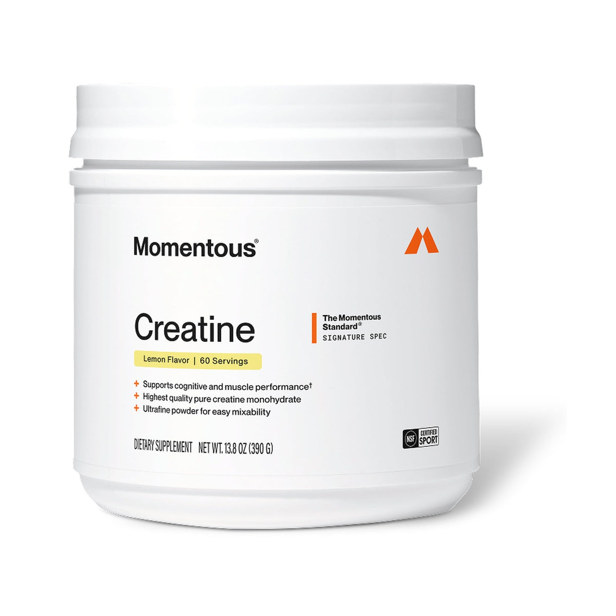 Momentous Creatina con Sabor · 60 porciones