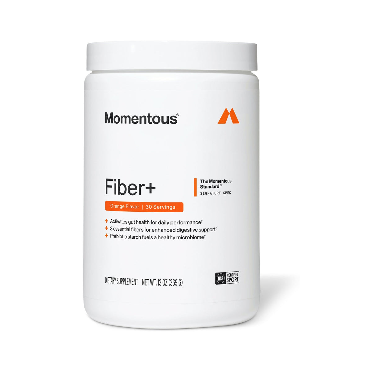 Momentous Fiber+ · Fibra en Polvo