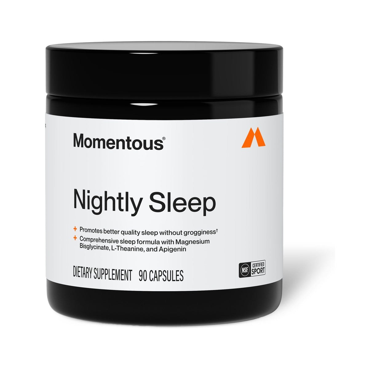 Momentous Nightly Sleep · Fórmula para la Noche sin Melatonina