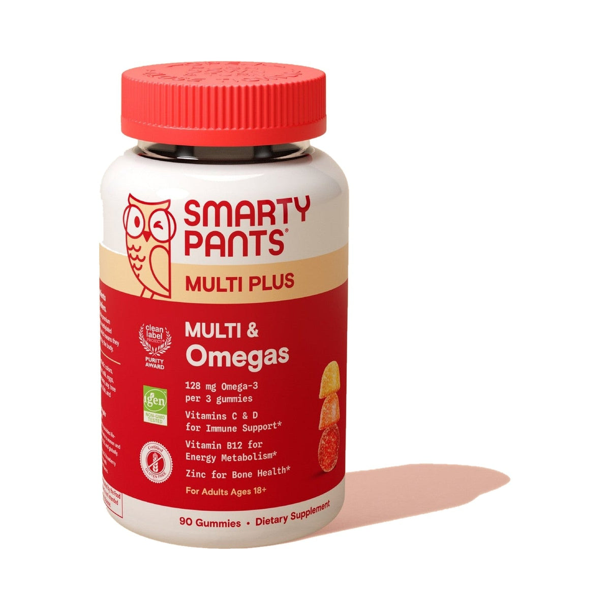 SmartyPants Multivitamínico Adulto Plus Con Omegas Gomitas
