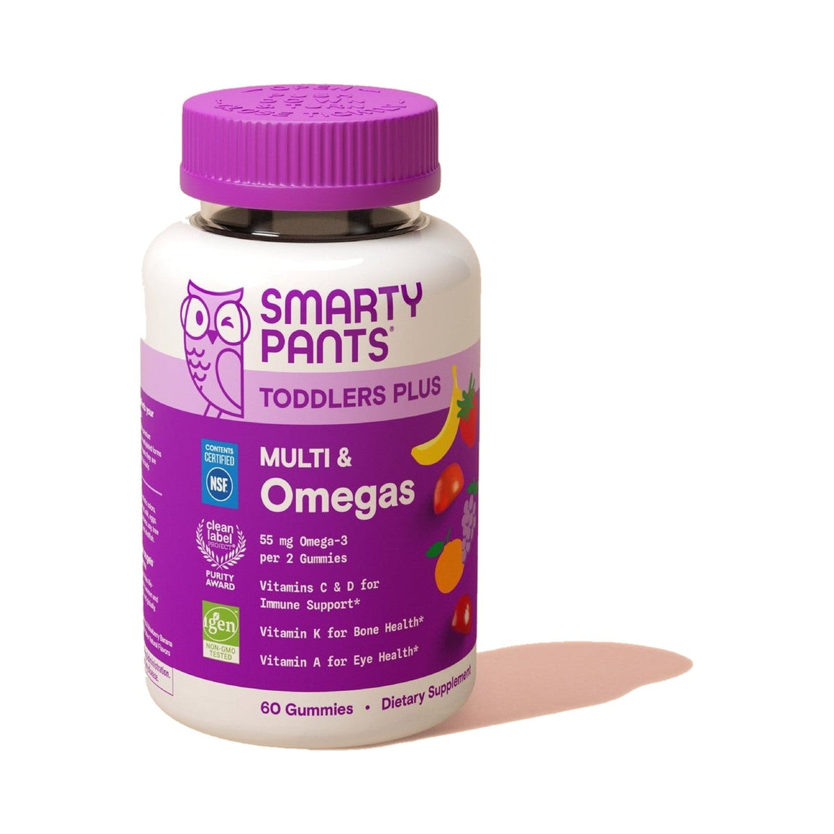 SmartyPants Multivitamínico Plus Para Niños Pequeños Con Omegas