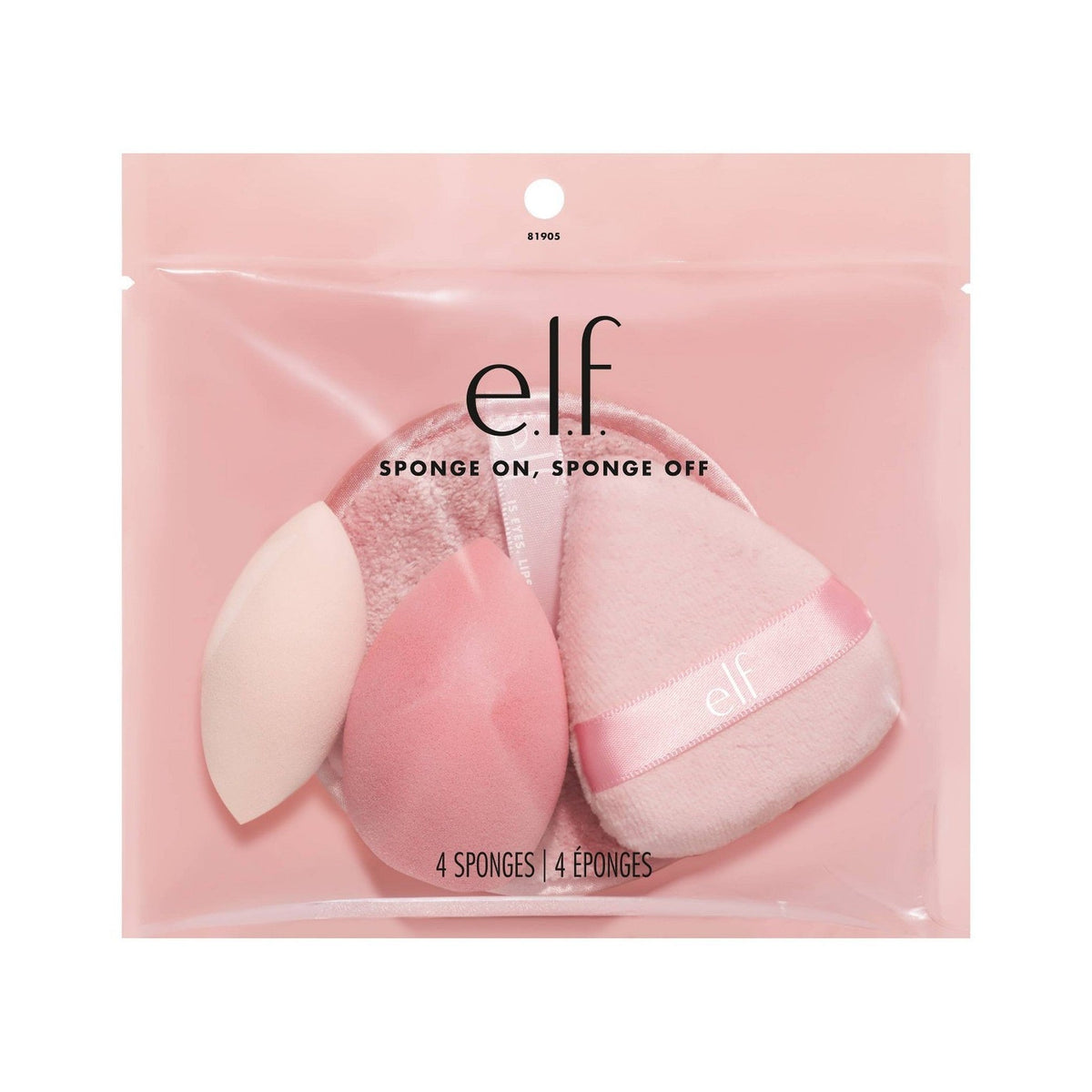 e.l.f. Set de Regalo Esponjas Sponge On Sponge Off 4 Pzs
