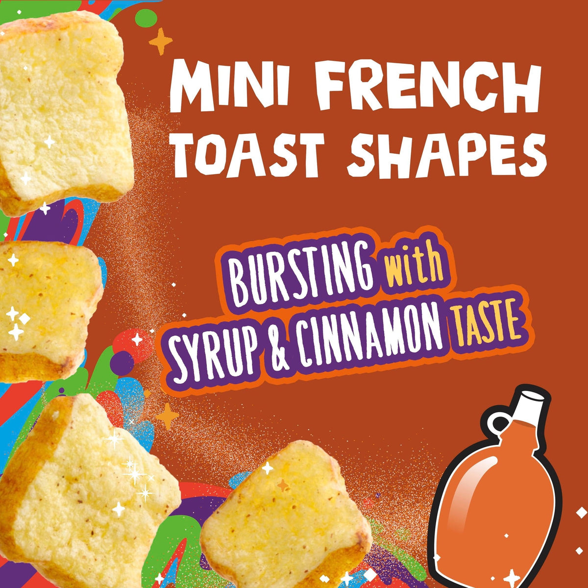 French Toast Crunch Cereal Tamaño Familiar 493 g