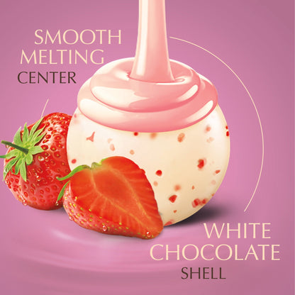 Lindt Lindor Strawberries And Cream Trufas