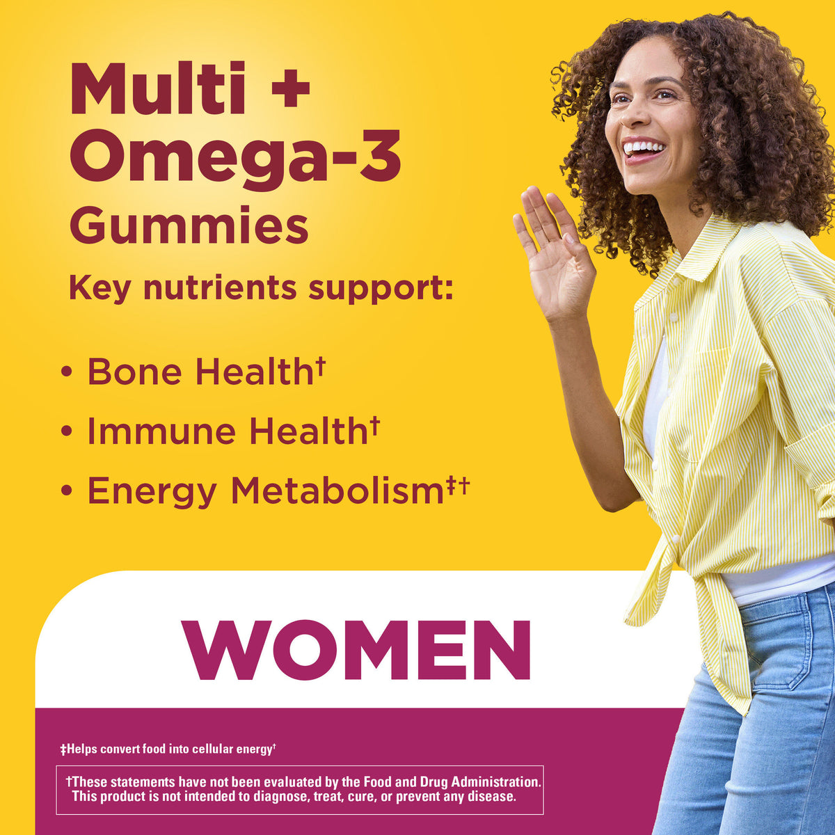 Nature Made multivitamínico mujer omega 3 90 ct
