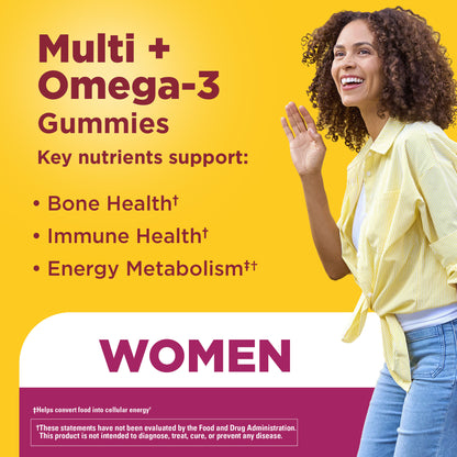 Nature Made multivitamínico mujer omega 3 90 ct