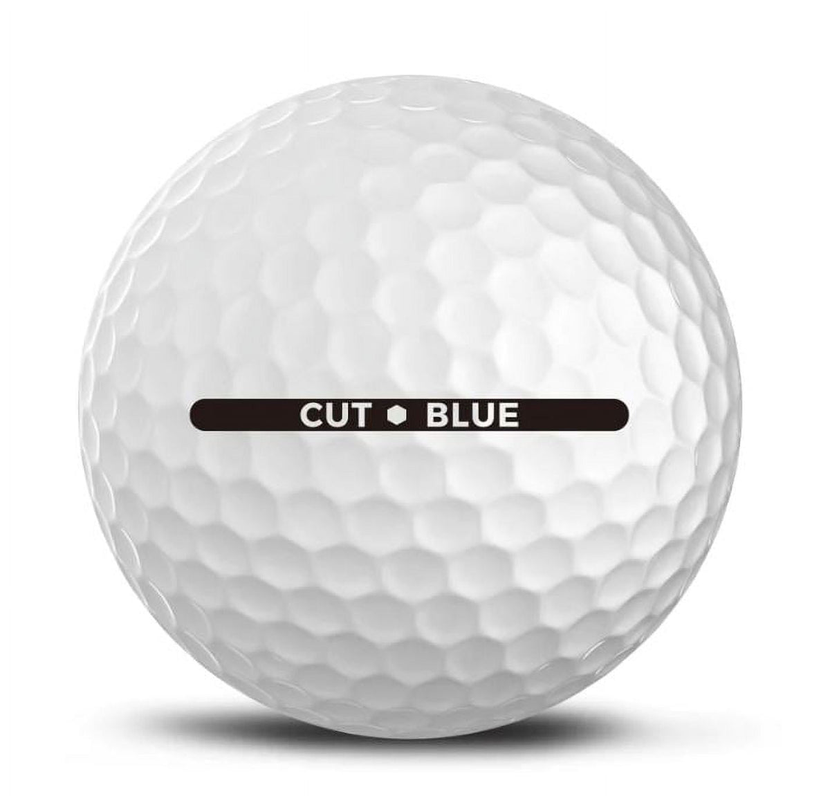 Pelotas De Golf Cut Golf Blue Blancas 12 Piezas