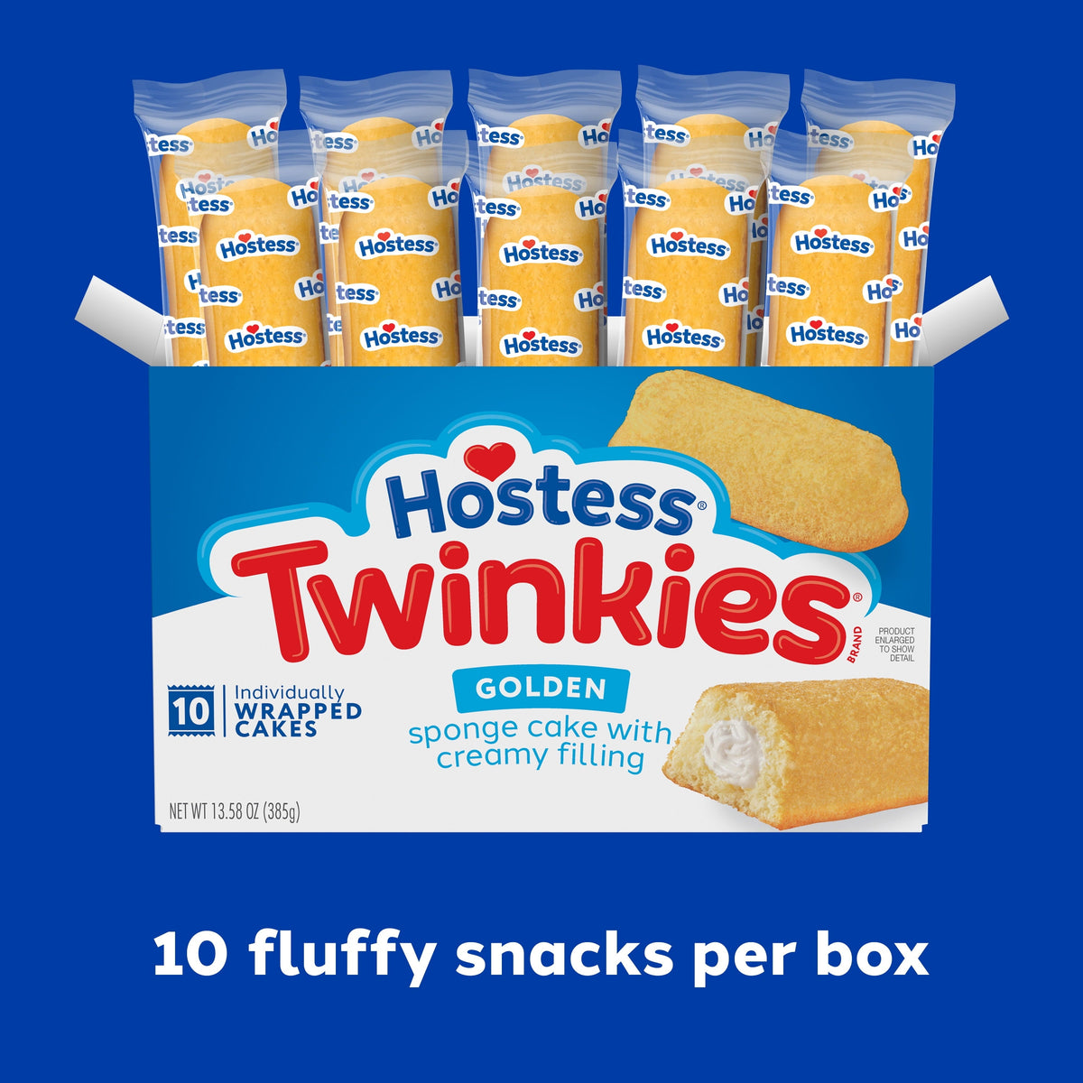 Hostess Twinkies Pastelitos de Vainilla 10 Piezas