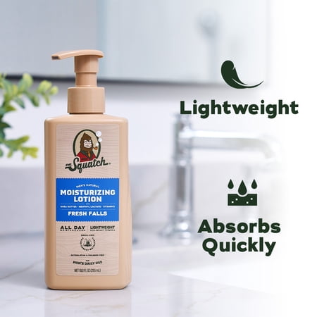 Dr. Squatch loción corporal Fresh Falls 10 fl oz