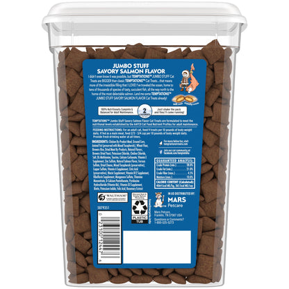 Premios Gato Temptations Jumbo Salmón 397g Pack 3