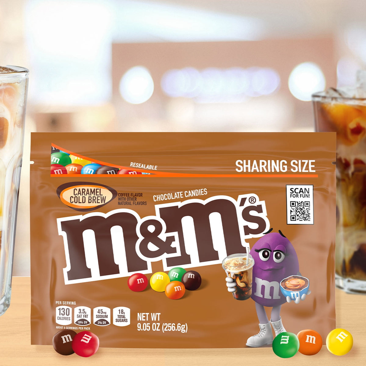 Regalo M&M'S Chocolates Caramelo Café 257g X2