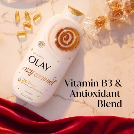 Olay gel de baño Cozy Caramel edición limitada 22 fl oz