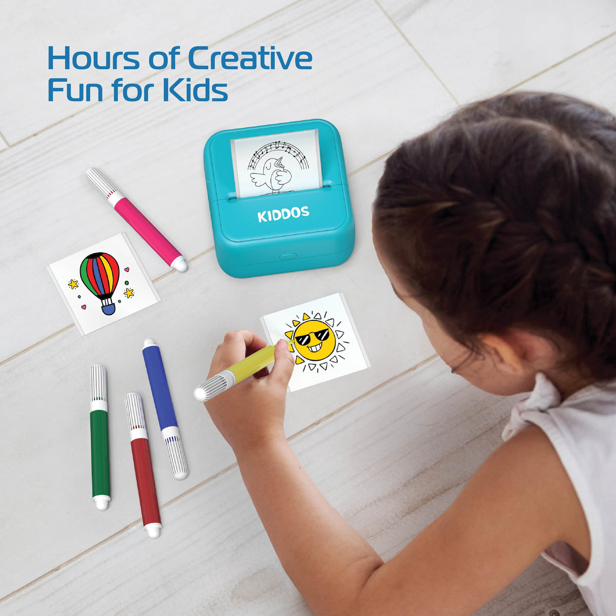 Kiddos Máquina Para Hacer Stickers Con Plumones