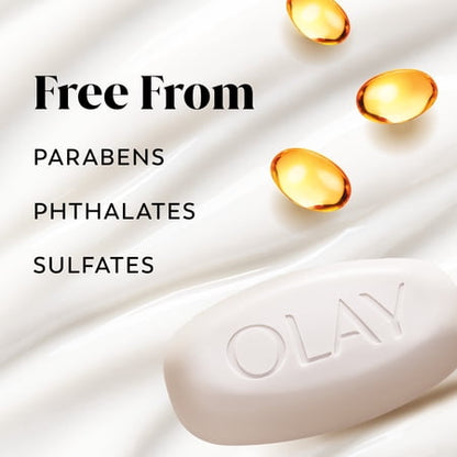 Olay Ultra Moisture Bar Soap, Shea Butter, 3.17 oz, 12 Count