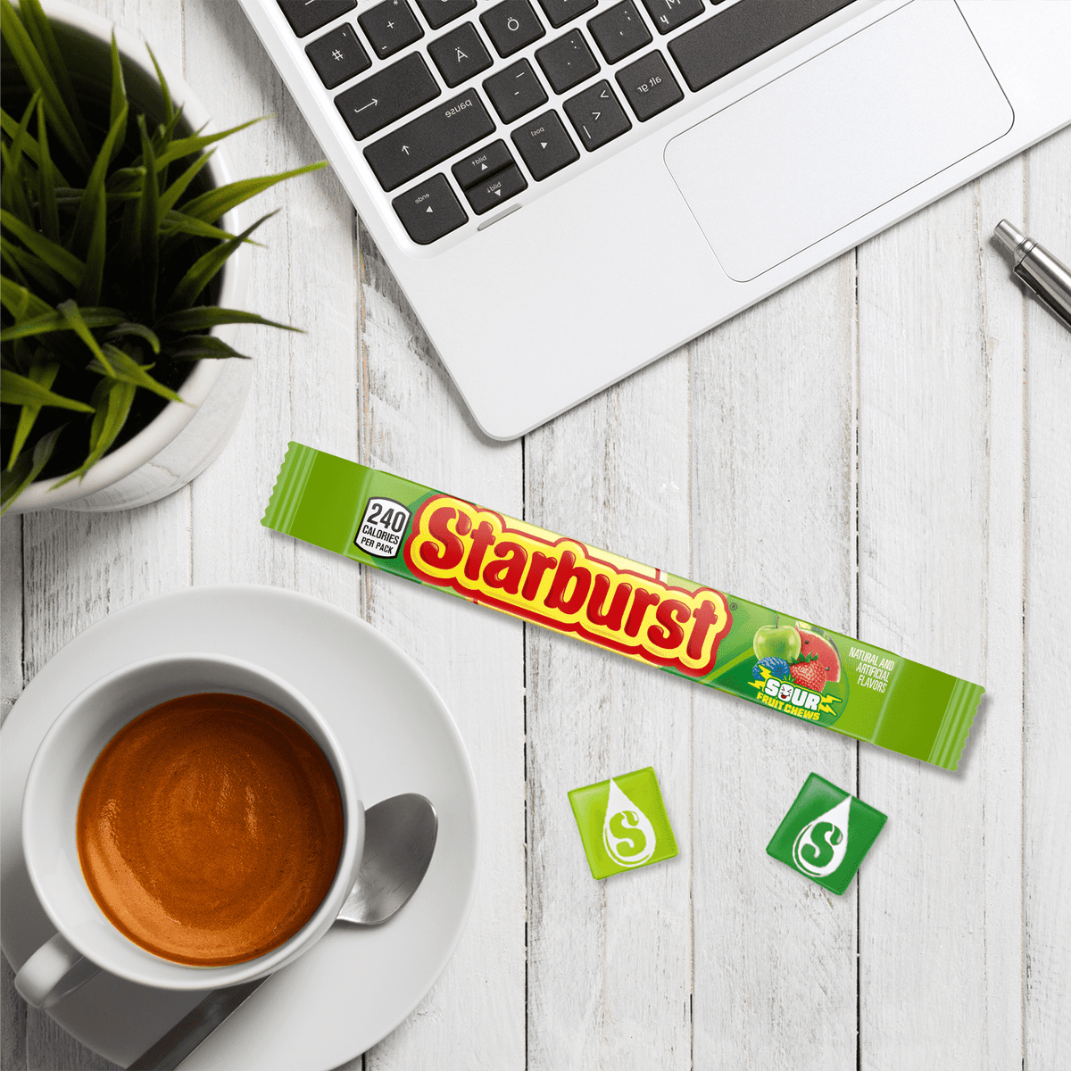 Regalo Starburst Caramelos Ácidos 59g X4