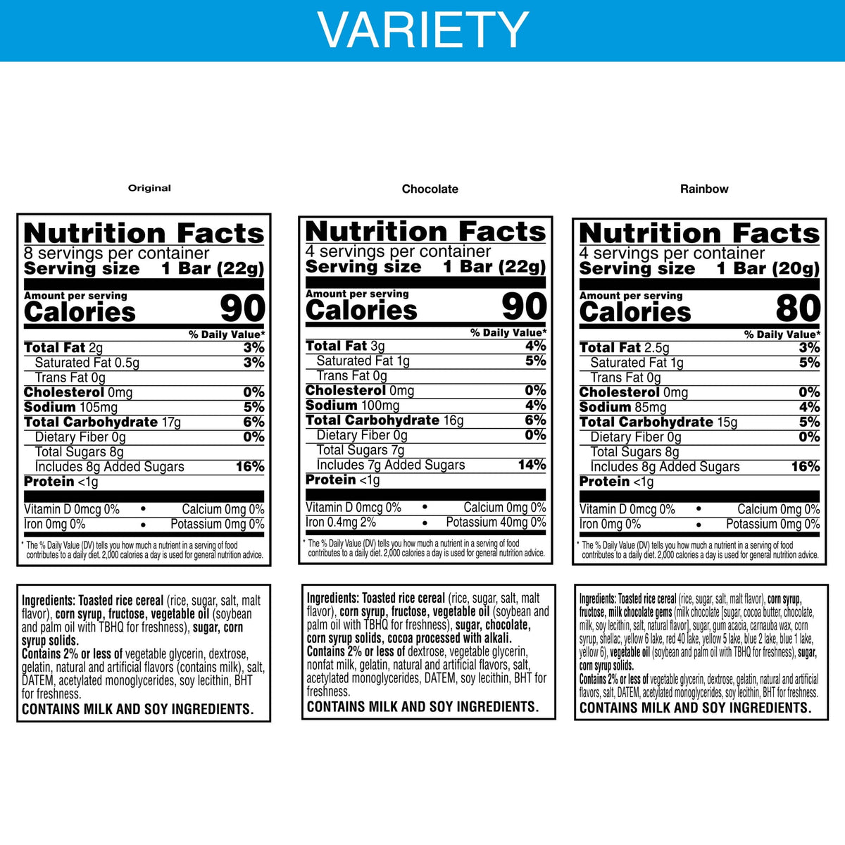 Rice Krispies Treats Variedad 16 Piezas