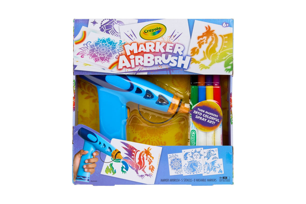 Crayola Kit Aerógrafo De Plumones Spray Art