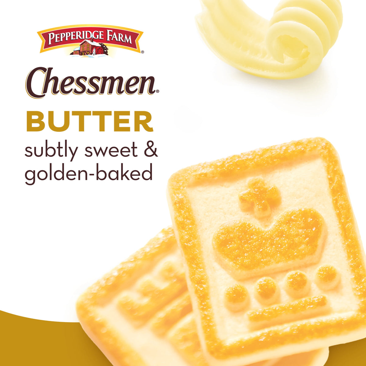 Regalo Pepperidge Chessmen Mantequilla 206g X2