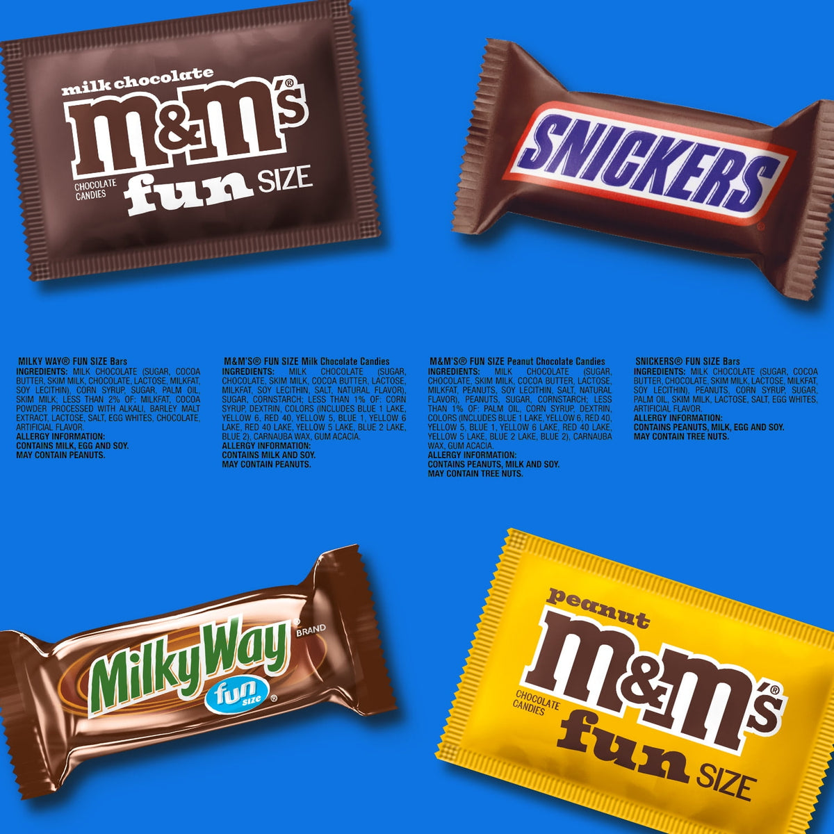 M&M's Snickers Milky Way Fun Size Surtido Bolsa Grande
