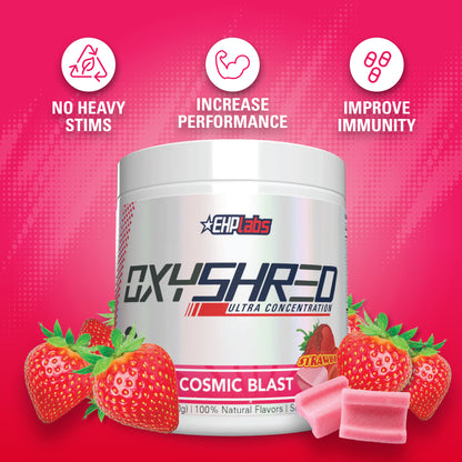 EHP LABS OxyShred preentreno Cosmic Blast 33 porciones