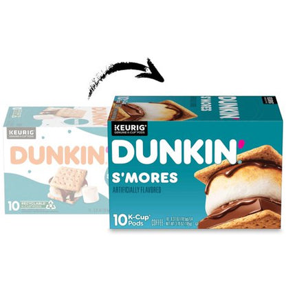 Dunkin café K-Cup sabor S'mores 10 cápsulas