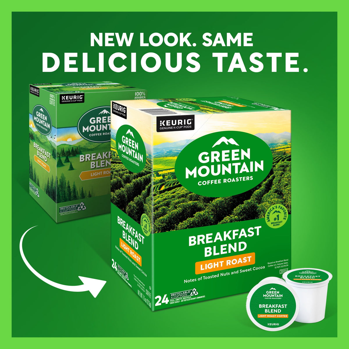 Café Green Mountain Breakfast Blend K-Cup 24 Pack 2