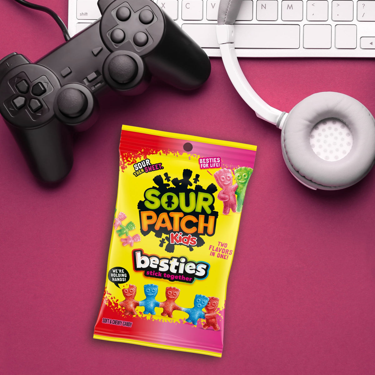 Regalo Sour Patch Kids Gomitas Besties 203g X4