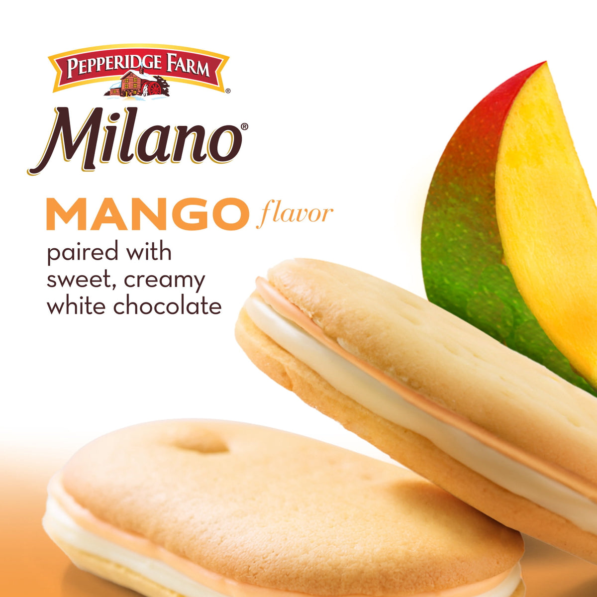 Regalo Pepperidge Milano Choc Blanco Mango 198g X2