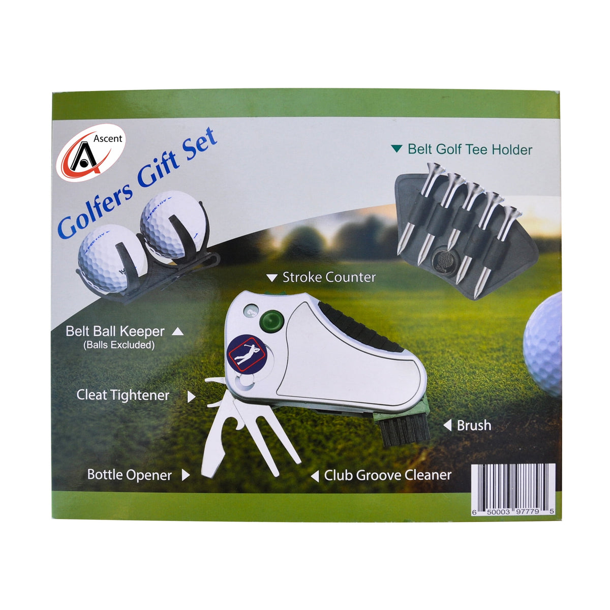 Set De Regalo Golf Ascent Herramientas Y Accesorios
