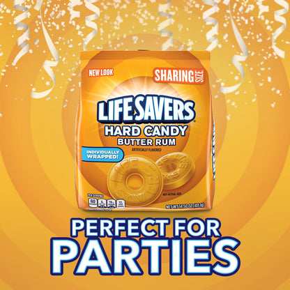 Regalo Life Savers Caramelos Butter Rum 411g X2