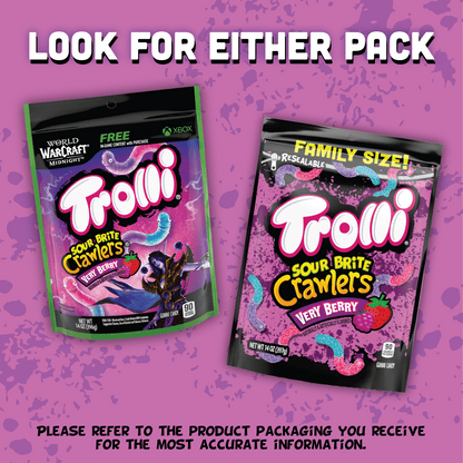 Trolli Sour Brite Crawlers Very Berry Gusanitos 397 g