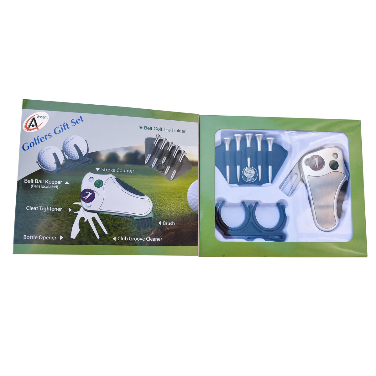 Set De Regalo Golf Ascent Herramientas Y Accesorios