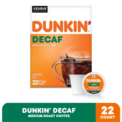 Café Dunkin Descafeinado K-Cup 22 Pack 2