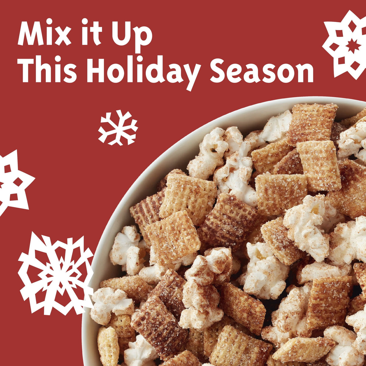 Chex Cinnamon Cereal Edición Navideña 5 Cajas 544 g