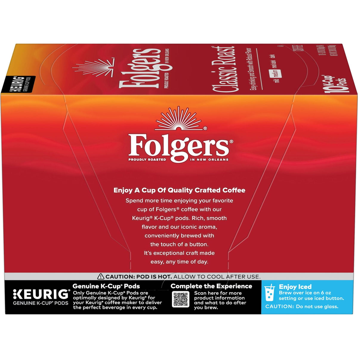 Café Folgers Classic Roast K-Cup 10 Pack 3