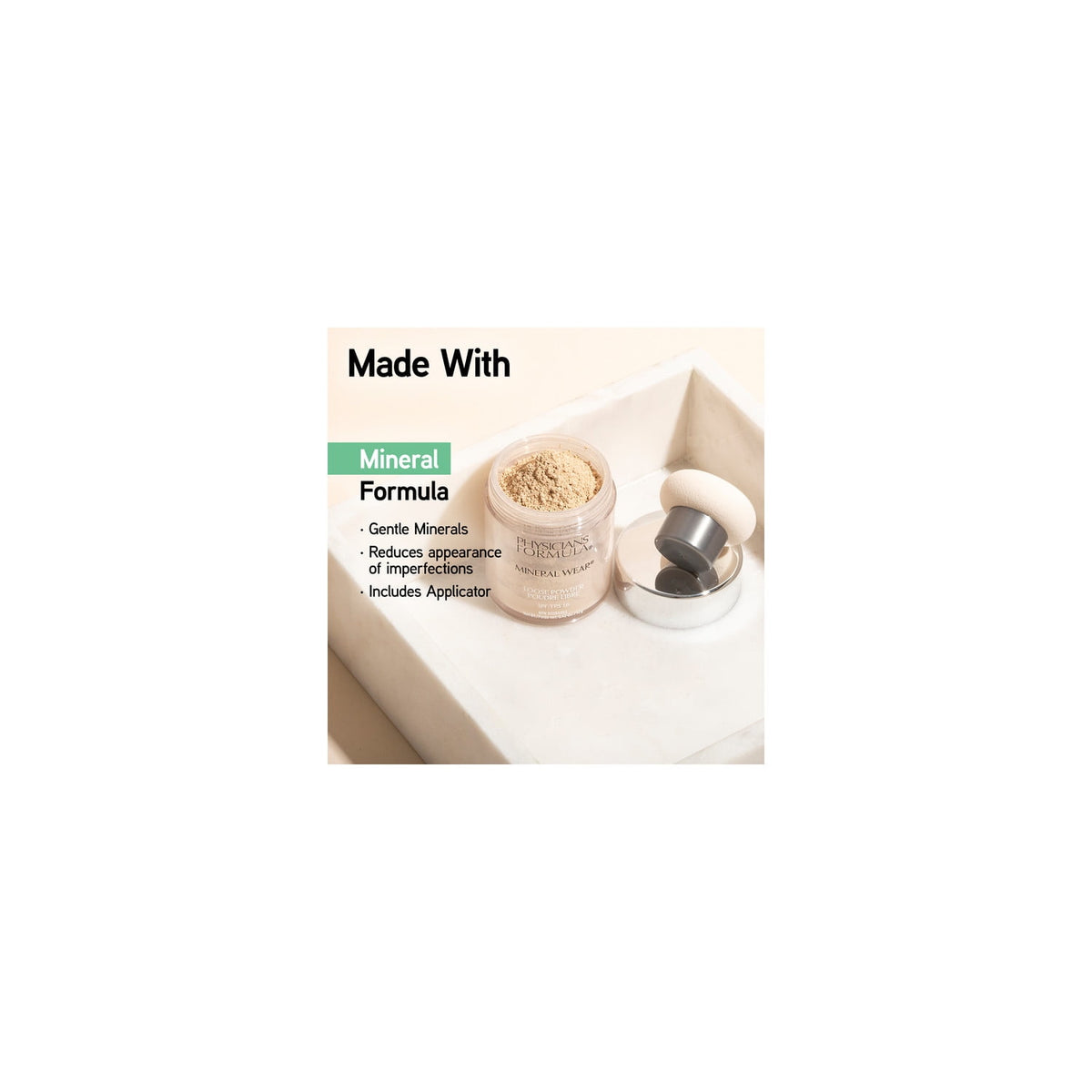 Physicians Formula Mineral Wear Polvo Suelto Translúcido