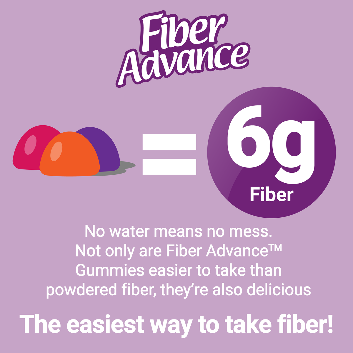 Fiber Advance fibra prebiótica vegetal frutas 90 ct