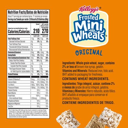 Cereal Kellogg's Frosted Mini Wheats 680g Pack 4