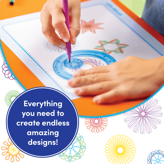 Spirograph Kit De Dibujo Original Con Plumones