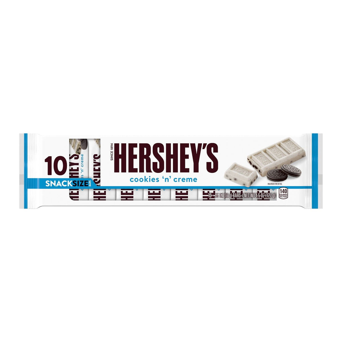 Hershey's Cookies 'n' Creme Miniaturas 10 Piezas