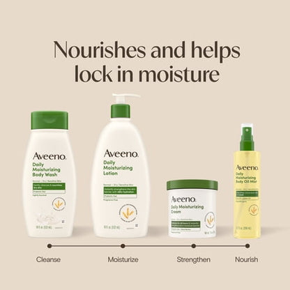 Aveeno aceite corporal avena y jojoba 6.7 fl oz