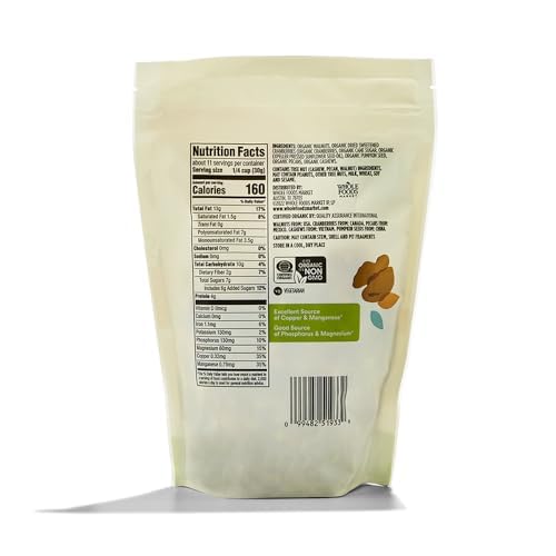 365 Mezcla de Frutos Secos Orgánica Omega 3 340 g